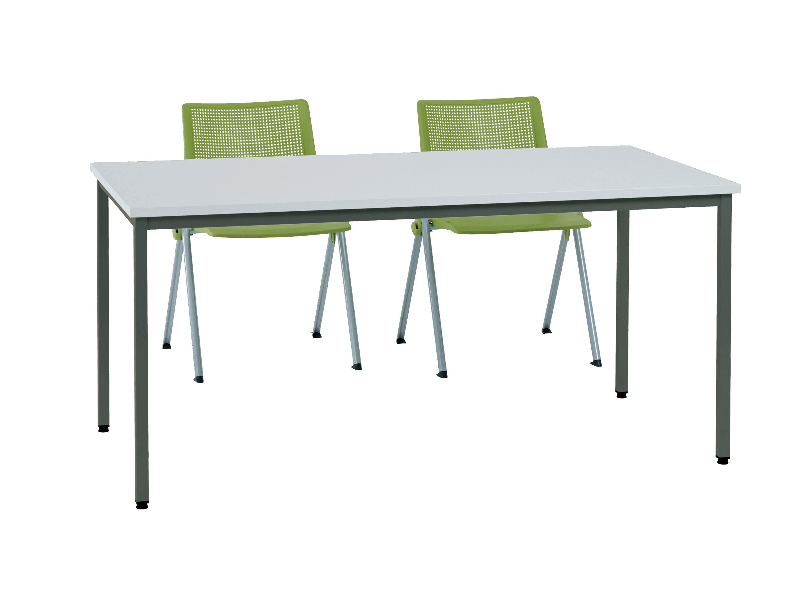Sitek - Table poly gris 160×80