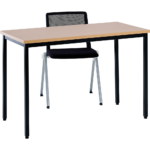 Table Poly hêtre 140x70