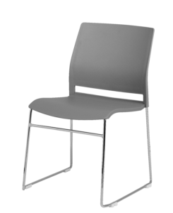 Seats in polypropylene and polycarbonate